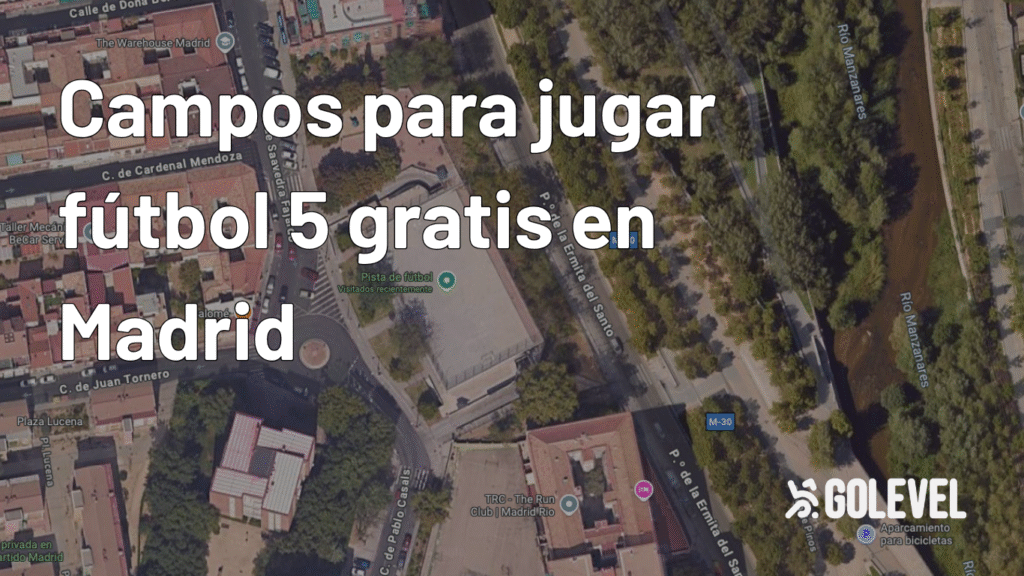Jugar futbol 5 en campos públicos de Madrid