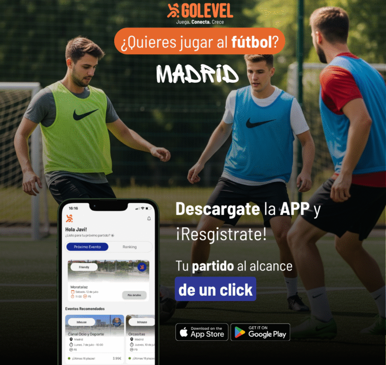Jugar futbol en Madrid